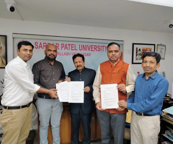 MOU With Sardar Patel University