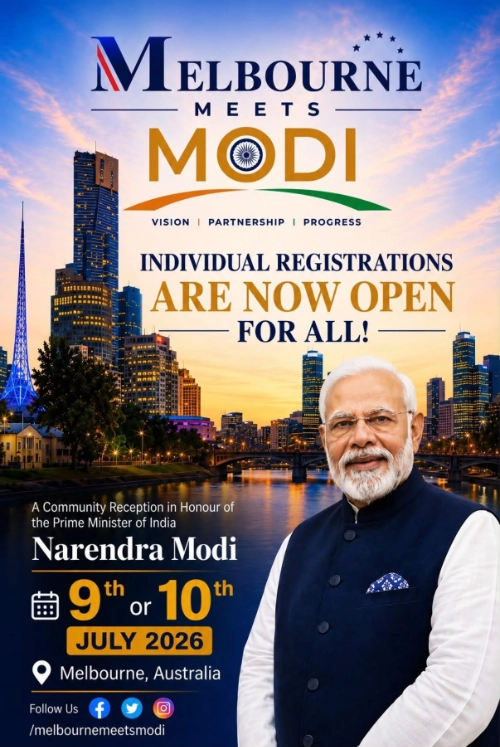 Melbourne Meets Modi
